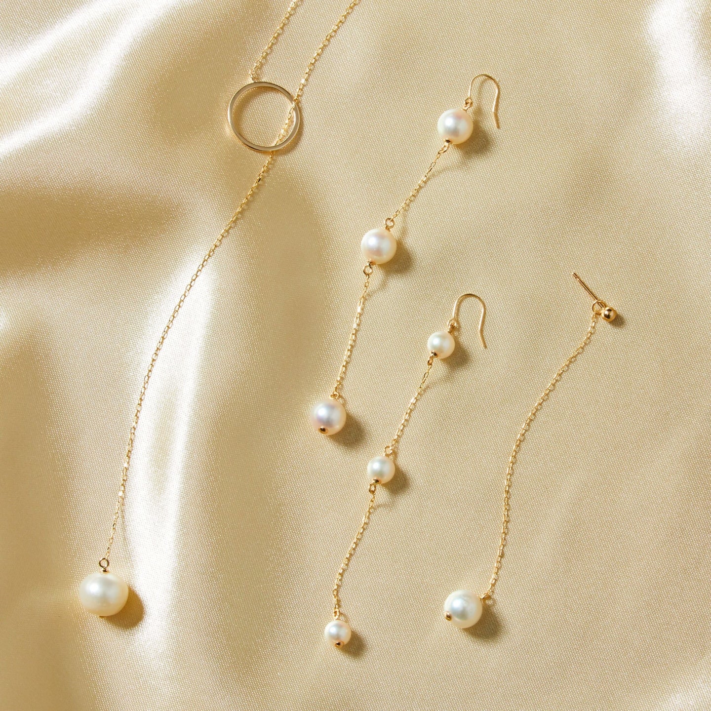 Long Pearl Necklace / ロングパールネックレス