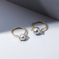 K10 アコヤパールリング（バロック） – mi luna