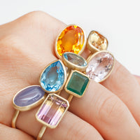 ミルーナ(mi luna) K10 シトリン ドロップリング Citrine – mi luna